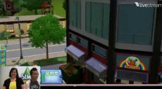 Still from The Sims 3 Town Life Stuff Live Event