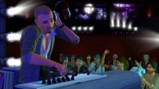 A DJ in The Sims 3 Showtime