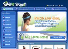The Sims 2 Store